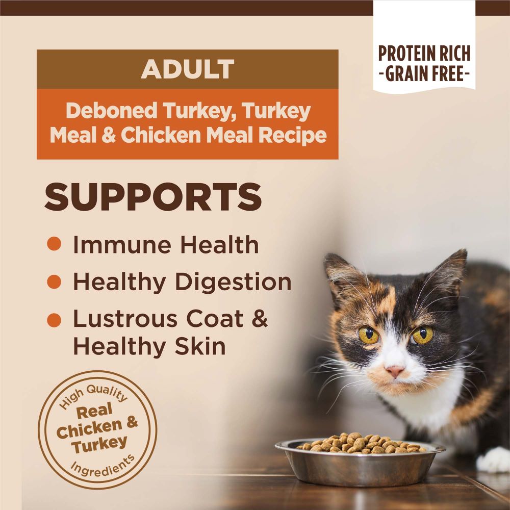 WELLNESS Core Grain Free Original Chicken & Turkey Dry Cat Food 2.27kg