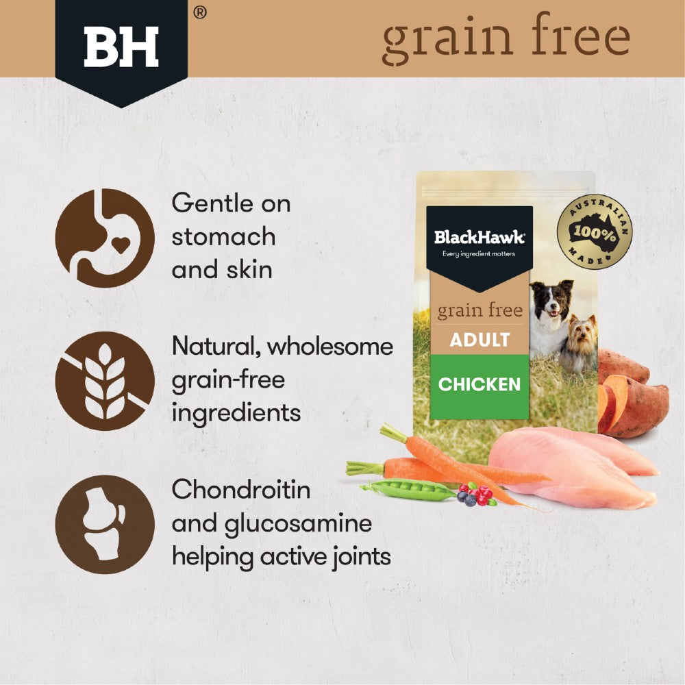 Black hawk dog food grain free best sale