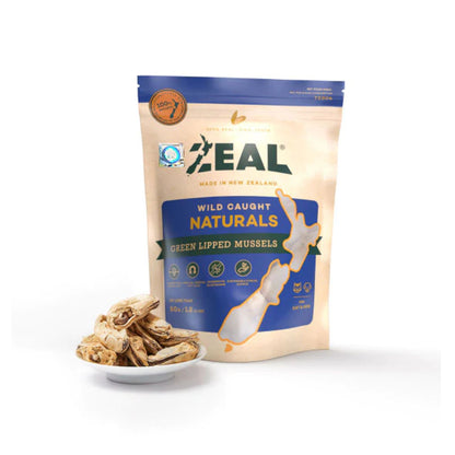 ZEAL Green Lipped Mussels Freeze Dried Pet Treats 50g