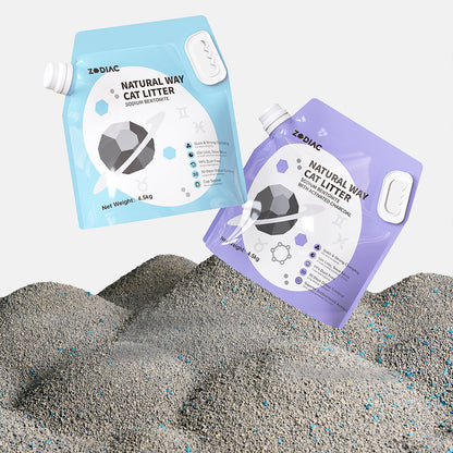 ZODIAC Natural Way Superfine Bentonite With Activated Charcoal Cat Litter