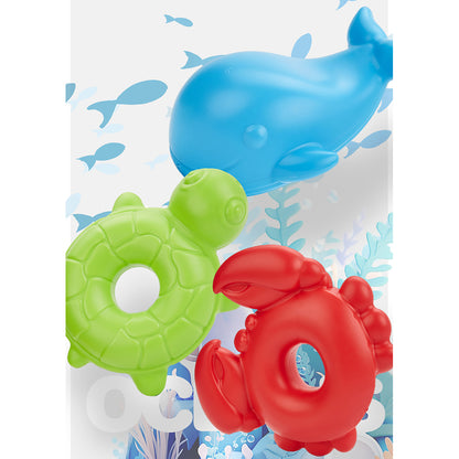 FOFOS Ocean Animal Chewing Squeaky Dog Toy