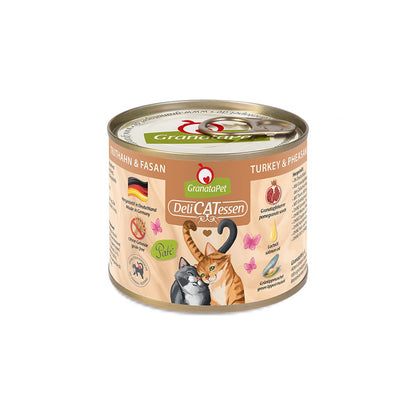 GRANATAPET Delicatessen Turkey & Pheasant Cat Wet Food