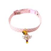 Adjustable Cat Collar With Lovely Charm And Copper Bell