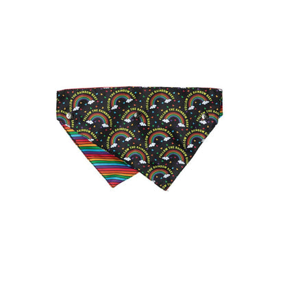 FUZZYARD Follow The Rainbow Baby Bandana for Small and Medium Dogs