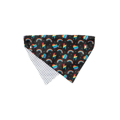 FUZZYARD Rainbow Stylin Bandana for Small and Medium Dogs