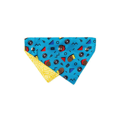 FUZZYARD Kings Of Gold School Bandana for Medium and Large Dogs