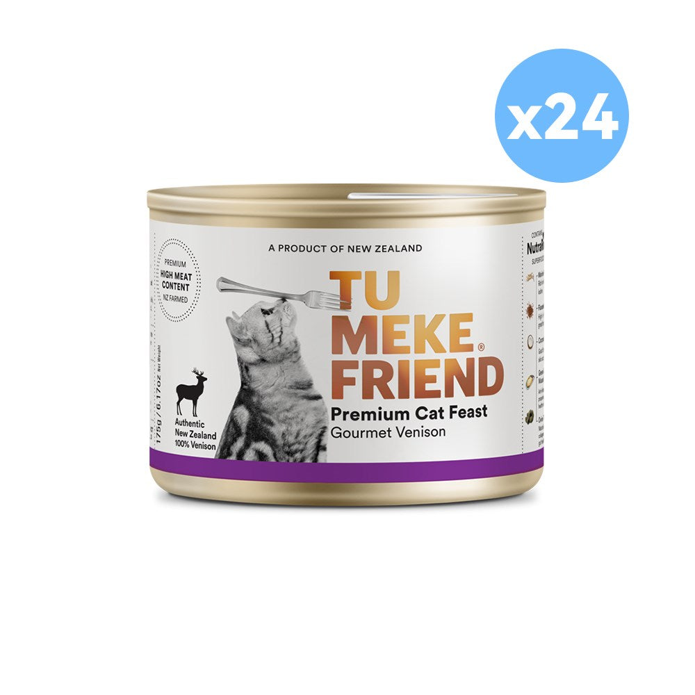 TU MEKE FRIEND Premium Feast Gourmet Venison Canned Cat Food