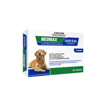 NEOMAX Allwormer Talets For Dogs Over 5kg