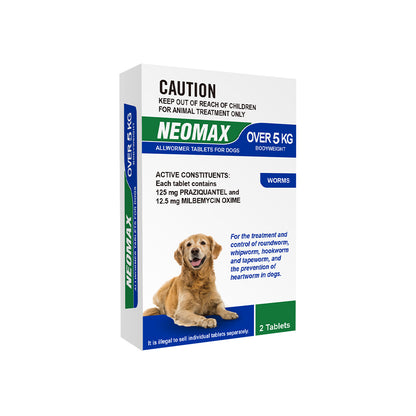 NEOMAX Allwormer Talets For Dogs Over 5kg