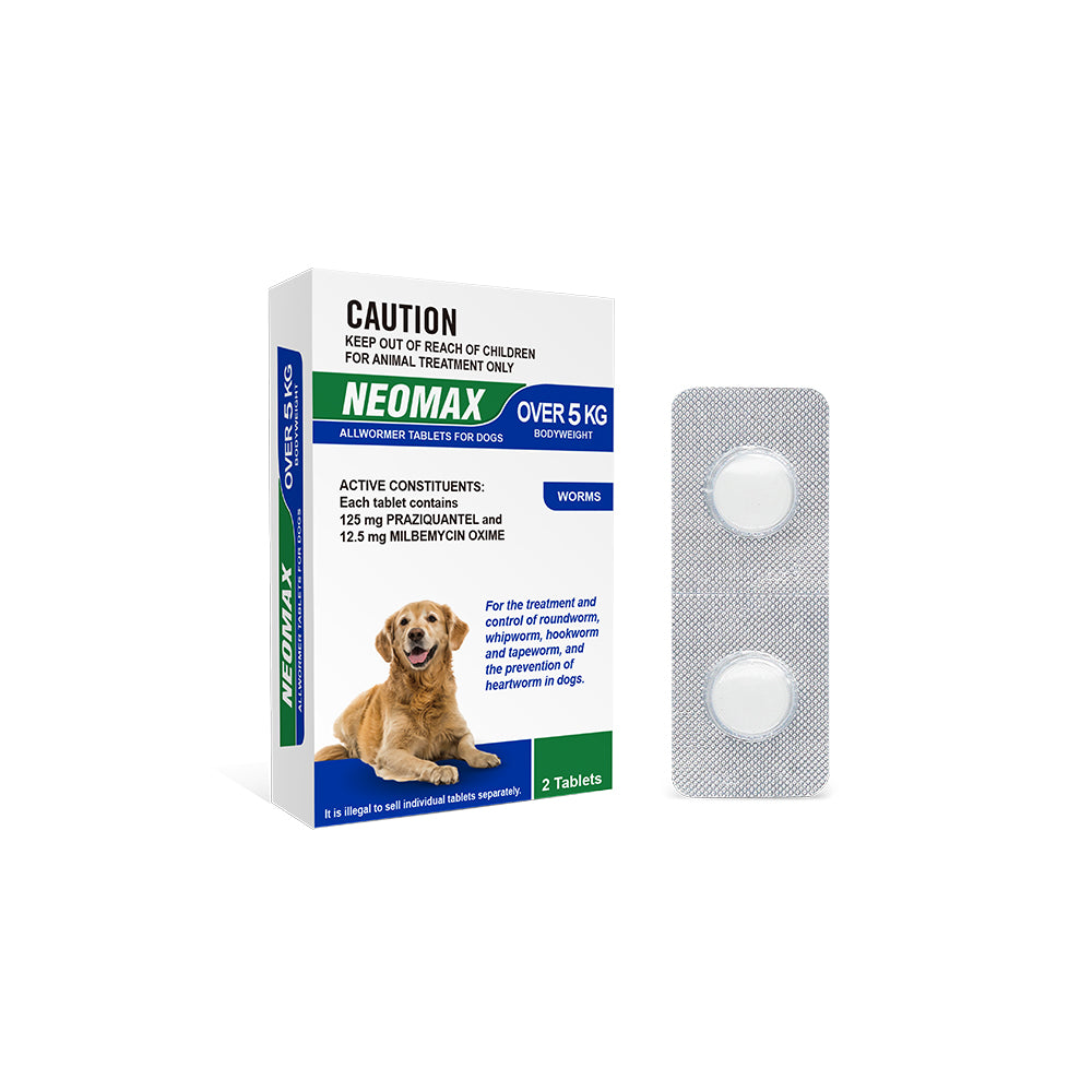 NEOMAX Allwormer Talets For Dogs Over 5kg