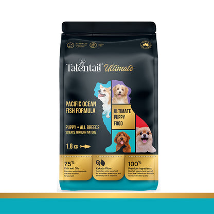 TALENTAIL Ultimate Pacific Ocean Fish Dog Food for Puppies 1.8kg