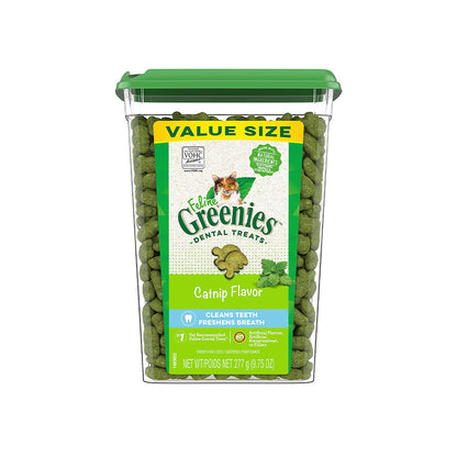 GREENIES Catnip Flavor Dental Cat Treats 277g