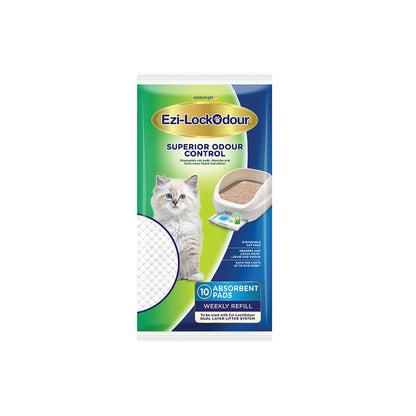 EZI-LOCKODOUR Cat System Absorbent Cat Litter Pads