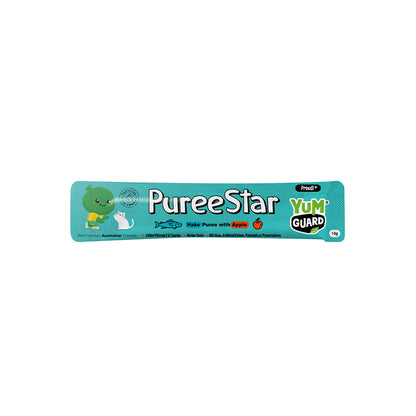 YUMGUARD Puree Star Hake with Apple Cat Treats 6x14g