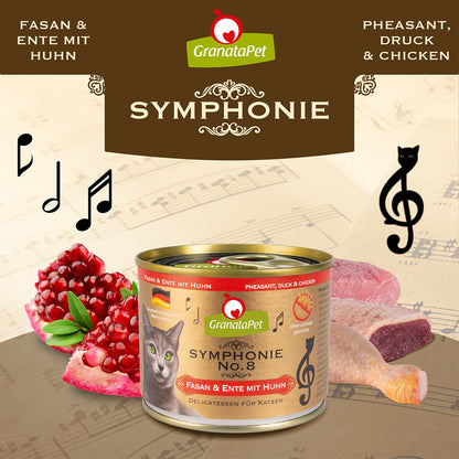 GRANATAPET Symphonie No. 8 Pheasant & Duck With Chicken Cat Wet Food