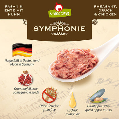 GRANATAPET Symphonie No. 8 Pheasant & Duck With Chicken Cat Wet Food