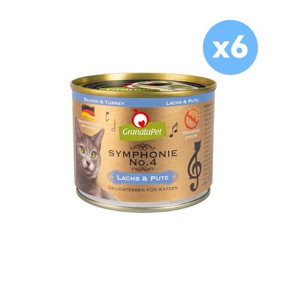 GRANATAPET Symphonie No. 4 Salmon & Turkey Cat Wet Food