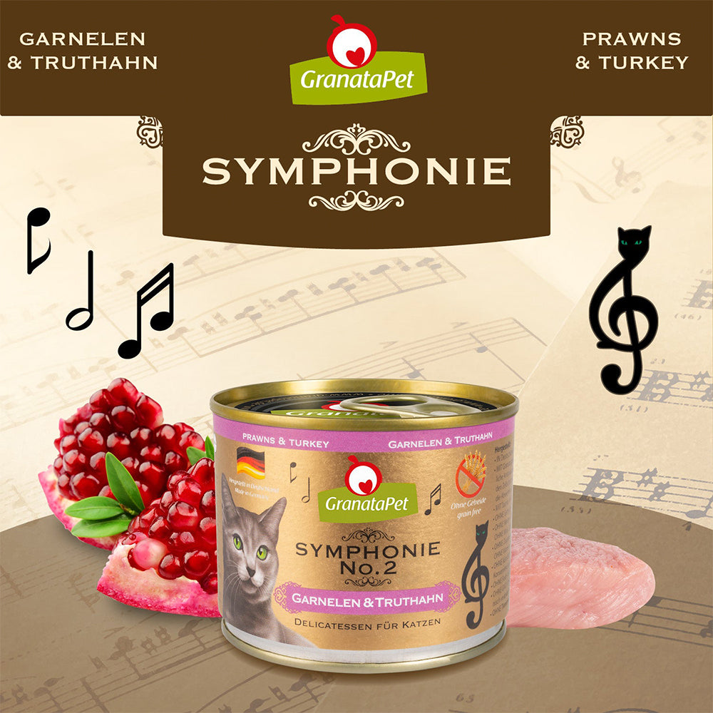 GRANATAPET Symphonie No. 2 Prawns & Turkey Cat Wet Food