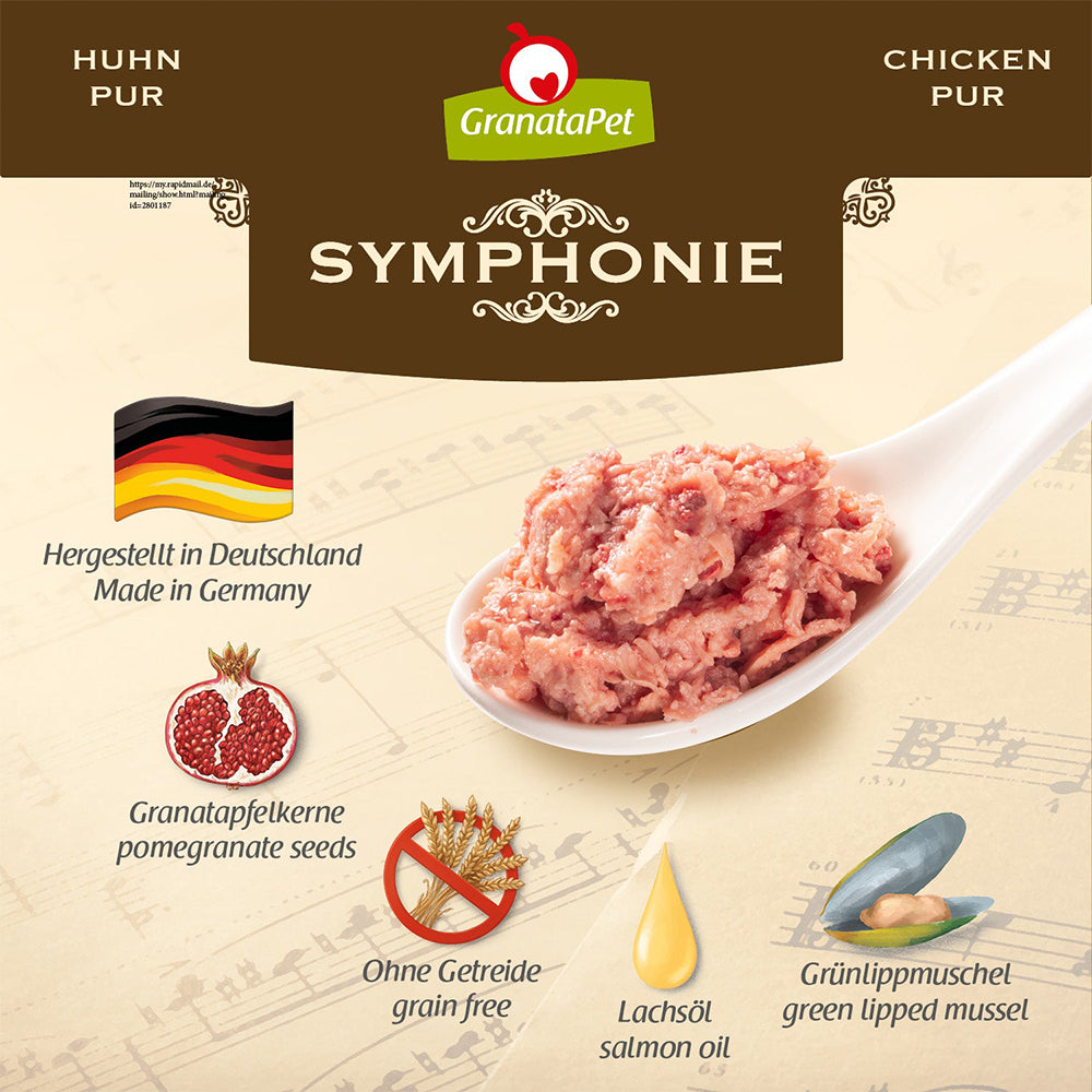 GRANATAPET Symphonie No. 5 Chicken Pur Cat Wet Food