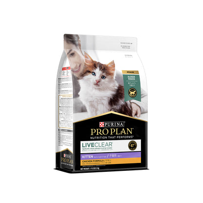 PRO PLAN Live Clear Chicken Formula Kitten Dry Cat Food