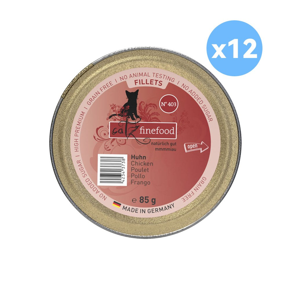 CATZ FINEFOOD Fillets No.403 Chicken in Jelly Cat Food