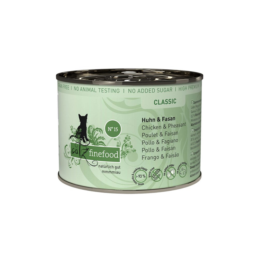 CATZ FINEFOOD Classic No.15 Chicken & Pheasant Cat Food