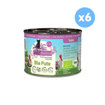 CATZ FINEFOOD Bio No.511 Organic Turkey Cat Food