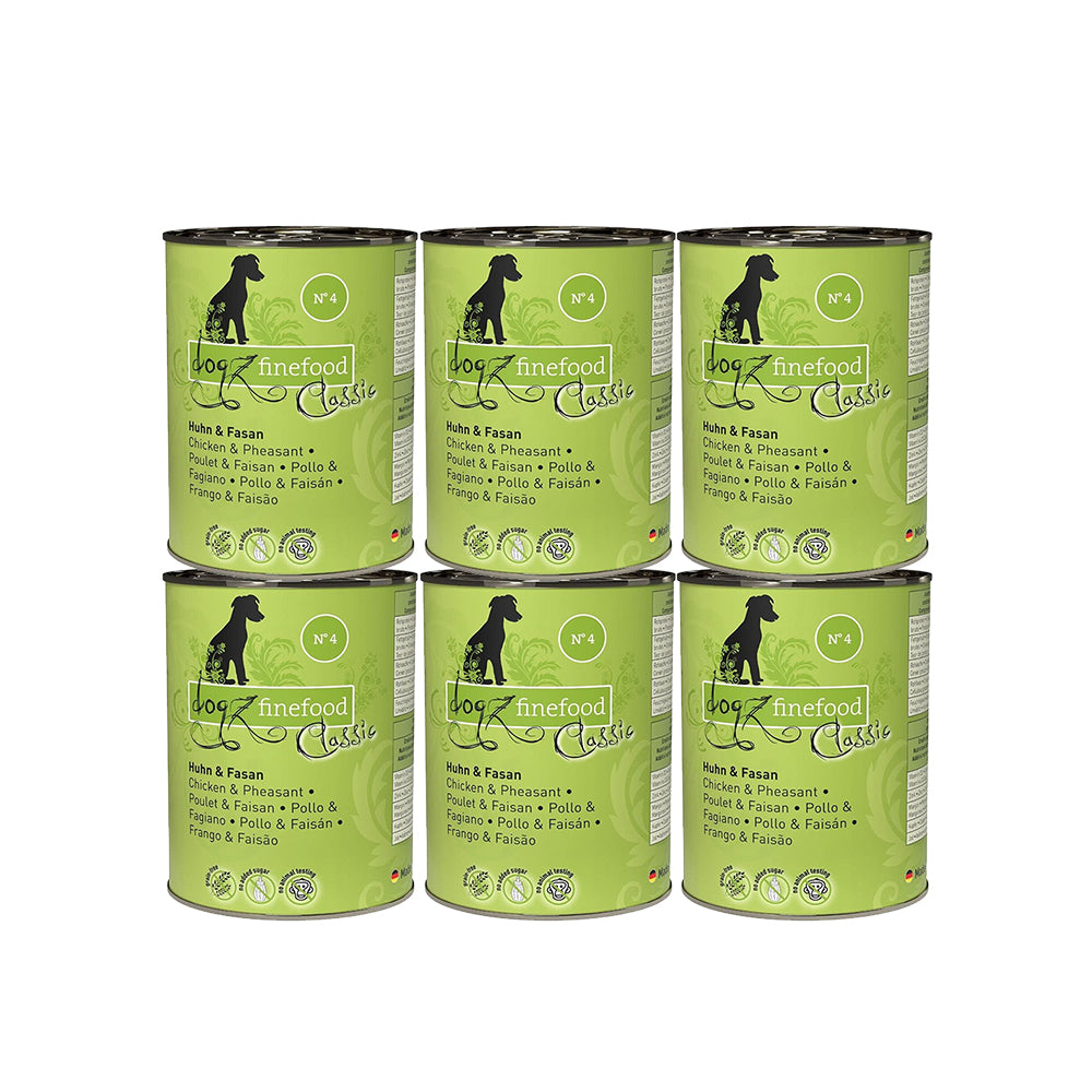 DOGZ FINEFOOD Classic No.4 Chicken & Pheasant