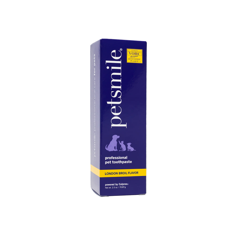 PETSMILE Natural London Broil Flavor Professional Pet Toothpaste