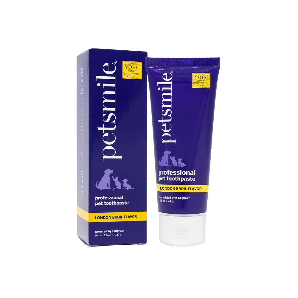 PETSMILE Natural London Broil Flavor Professional Pet Toothpaste