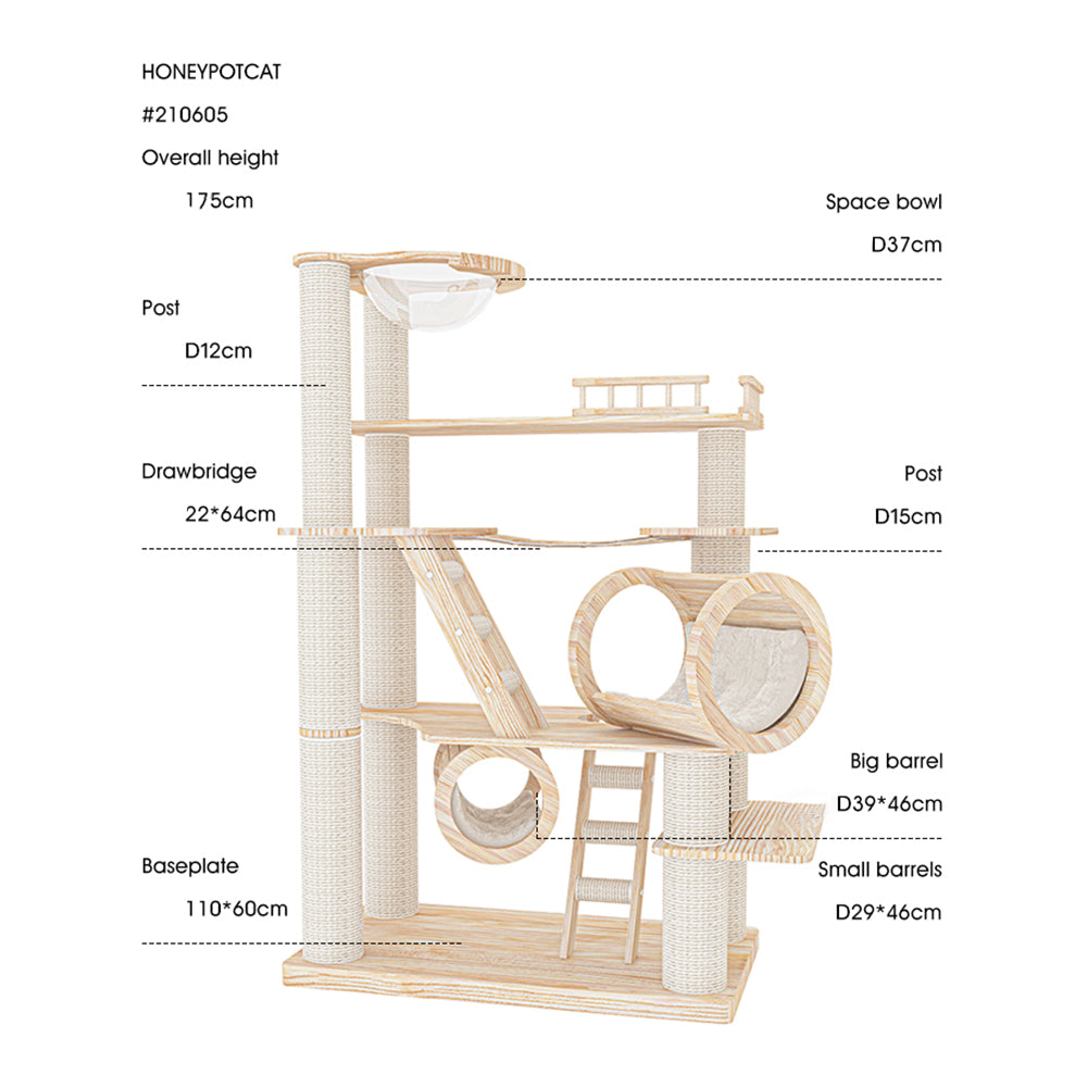 HONEYPOTCAT Knightsbridge Grandeur Cat Furniture