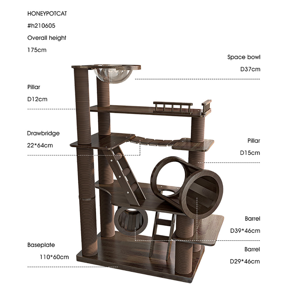 HONEYPOTCAT Knightsbridge Grandeur Cat Furniture