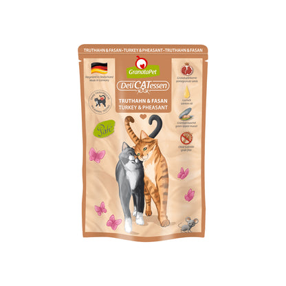 GRANATAPET Delicatessen Turkey & Pheasant Cat Wet Food