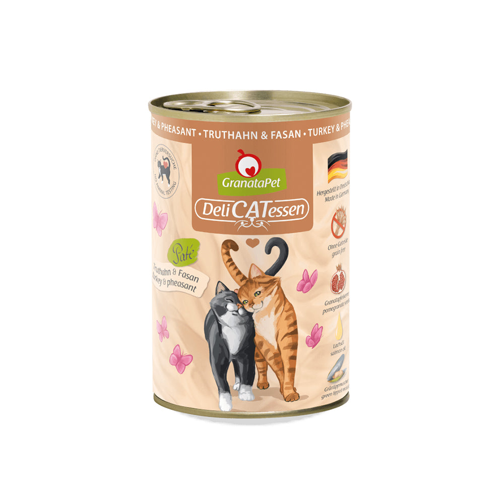 GRANATAPET Delicatessen Turkey & Pheasant Cat Wet Food