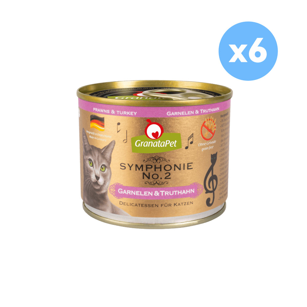 GRANATAPET Symphonie No. 2 Prawns & Turkey Cat Wet Food