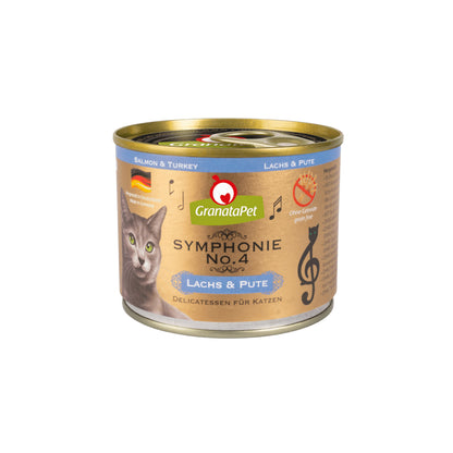 GRANATAPET Symphonie No. 4 Salmon & Turkey Cat Wet Food