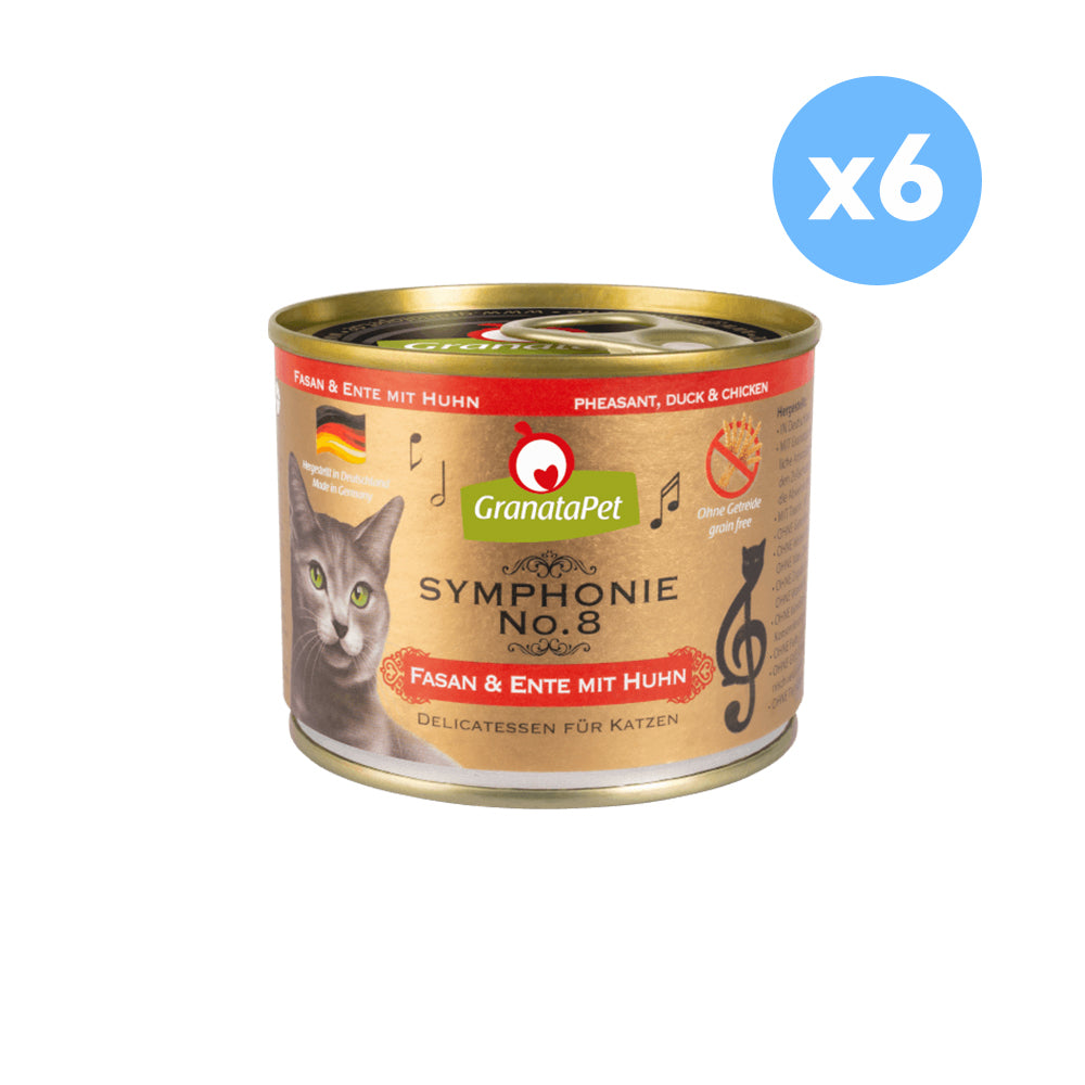 GRANATAPET Symphonie No. 8 Pheasant & Duck With Chicken Cat Wet Food