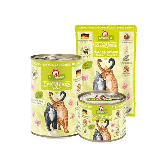 GRANATAPET Delicatessen Pheasant & Coney Cat Wet Food