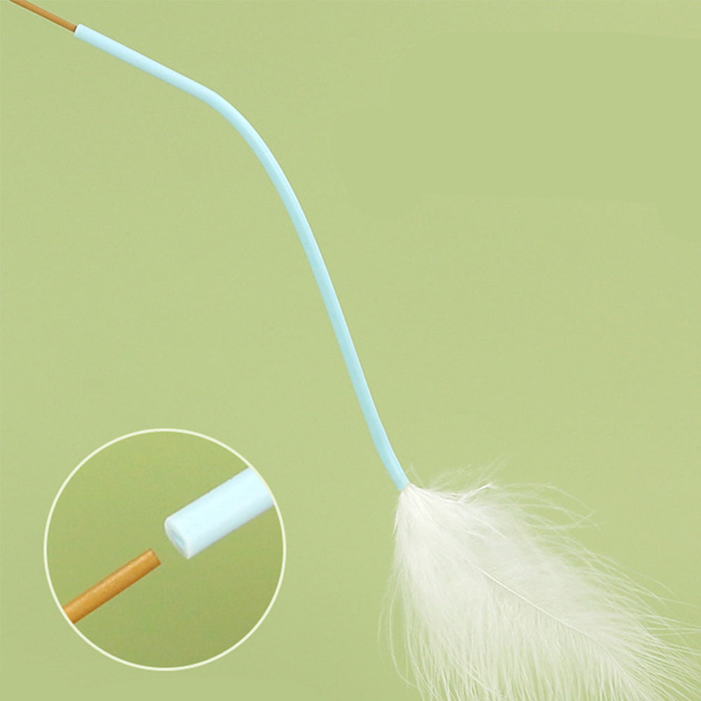 Feathered Mouse Tail Stick Cat Teaser