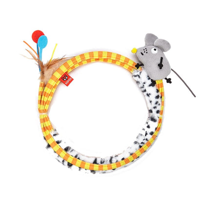 FOFOS Safari Spiral Tunnel Cat Toy