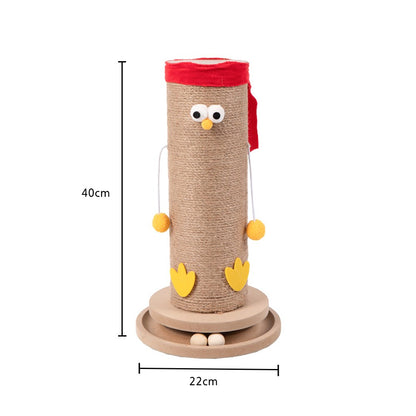 Vertical Sisal Cat Scratching Post