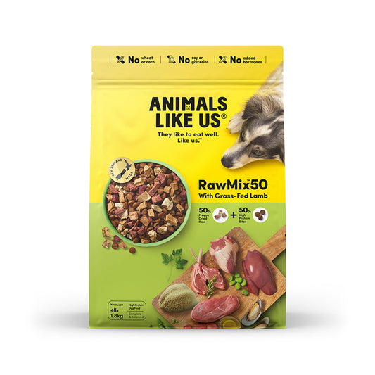 ANIMALS LIKE US Raw Mix 50 Grass Fed Lamb Freeze Dried Dog food