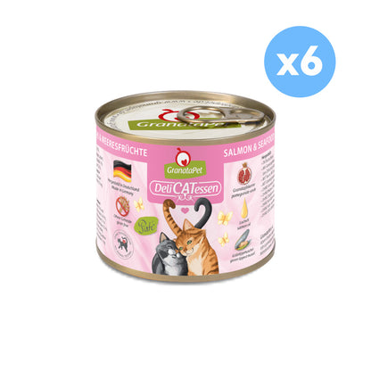 GRANATAPET Delicatessen Salmon & Seafood Cat Wet Food