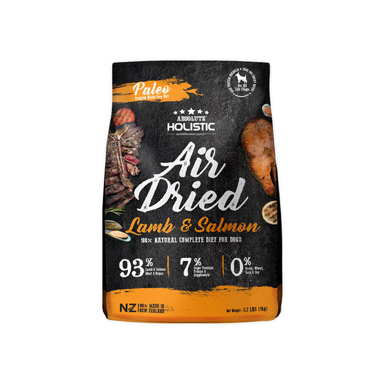 ABSOLUTE HOLISTIC Lamb & Salmon Air Dried Dog Food 1kg