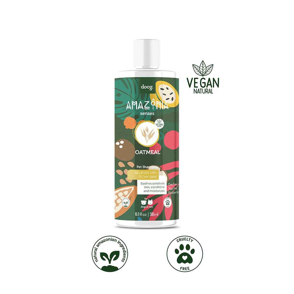 AMAZONIA Senses Oatmeal Shampoo & Conditioner For Cats & Dogs 500ml