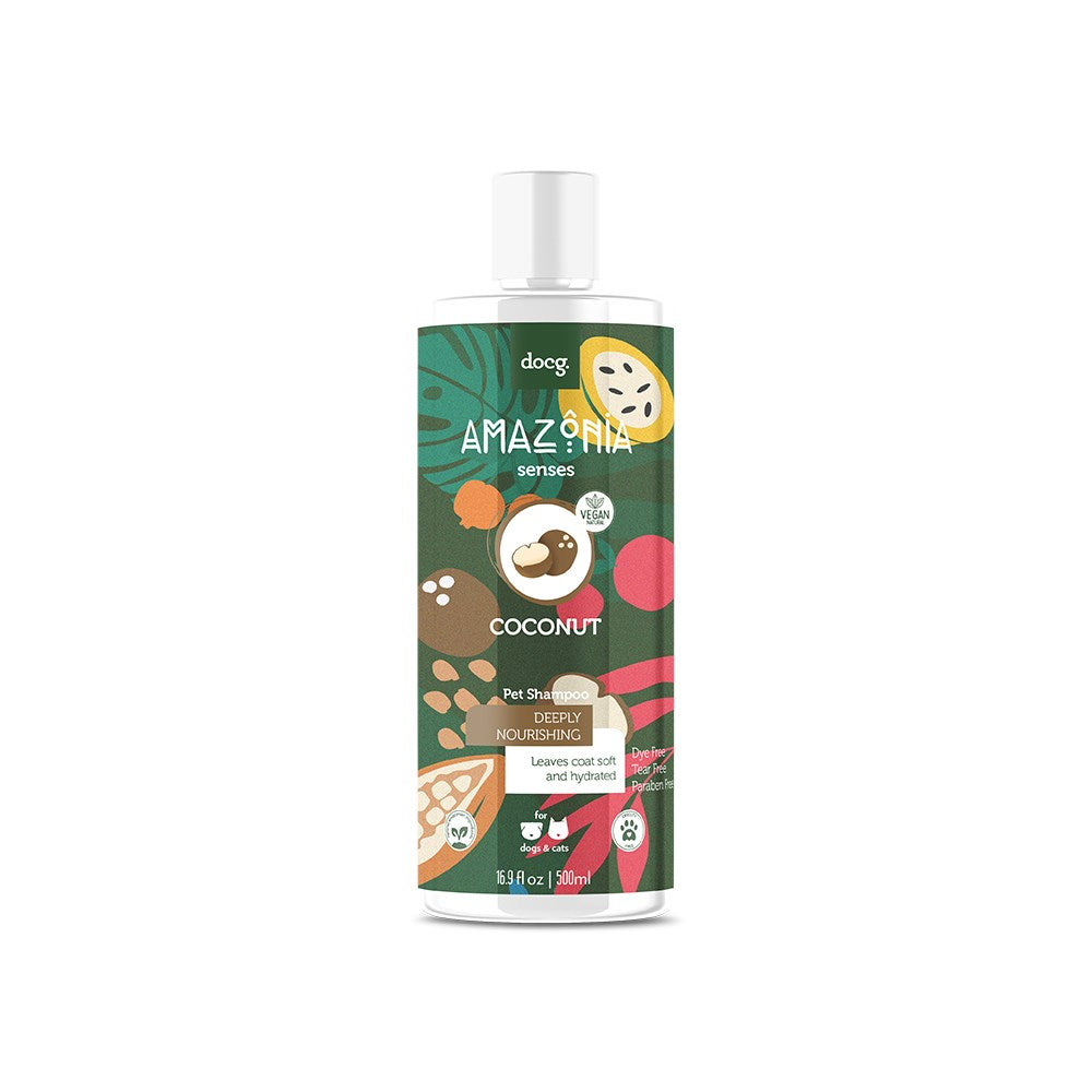 AMAZONIA Senses Coconut Shampoo For Cats & Dogs 500ml