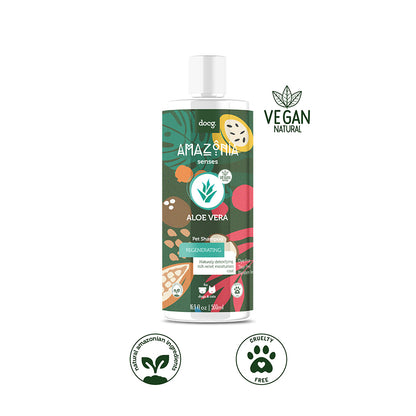 AMAZONIA Senses Herbal Aloe Vera Shampoo For Cats & Dogs 500ml