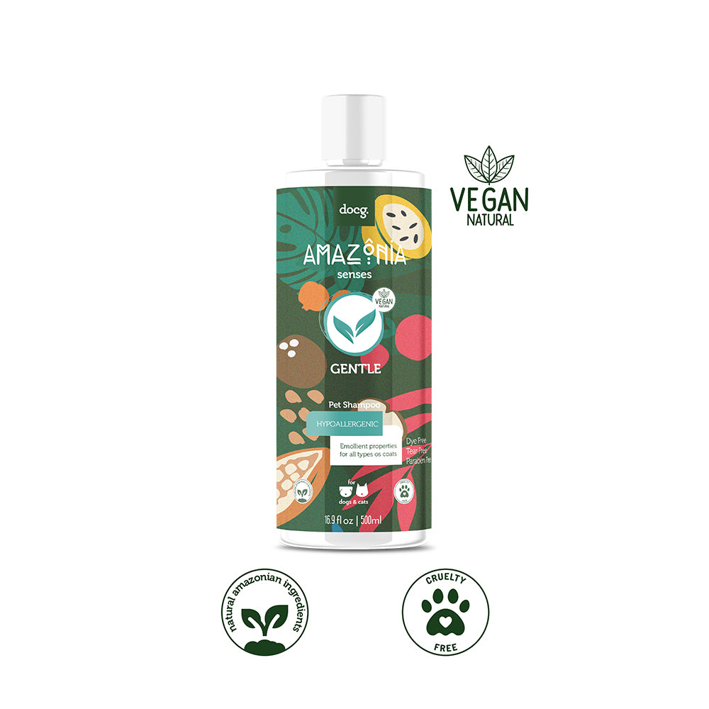 AMAZONIA Senses Gentle Hypogenic Shampoo For Cats & Dogs 500ml