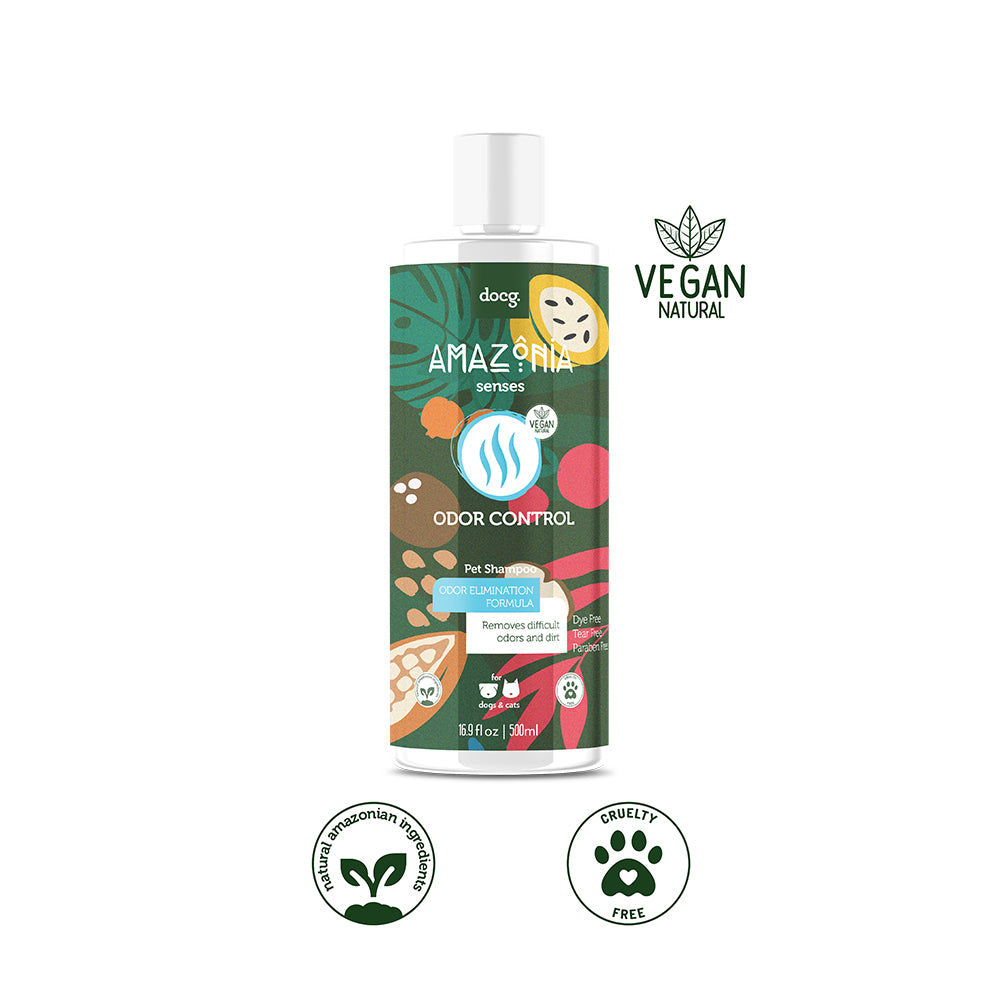 AMAZONIA Senses Odour Control Shampoo For Cats & Dogs 500ml