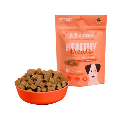 BELL & BONE  Duck & Fibre For Weight & Energy Support Healthy Dog Treats 130g